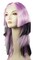 The Costume Center Black and Hot Pink Zebra Lady Women Adult Halloween Wig Costume Accessory - One Size